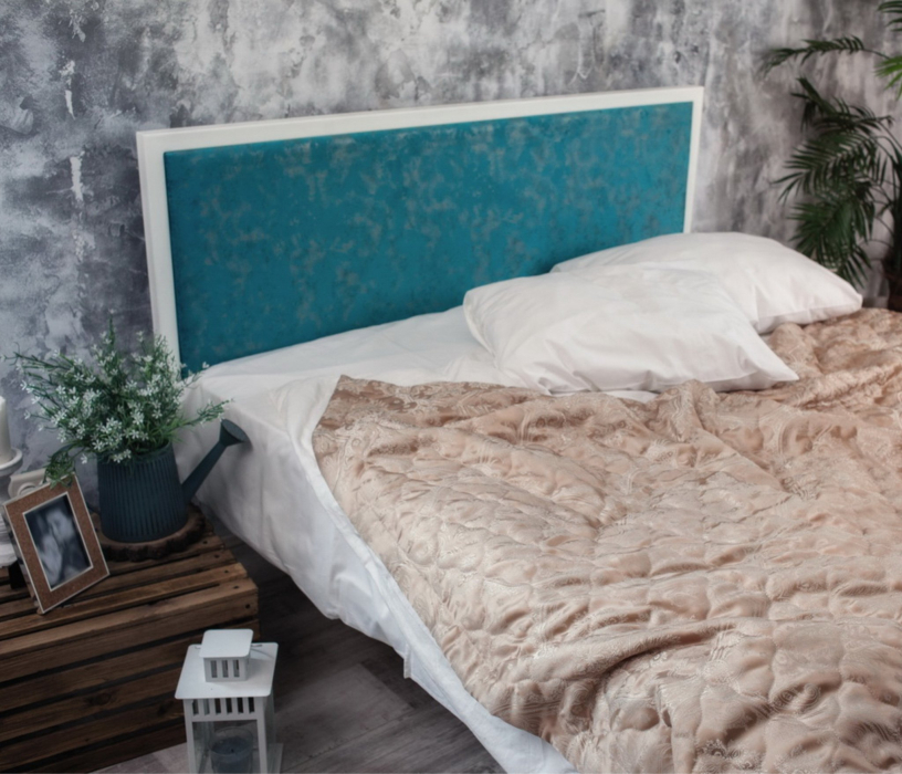 Кровати 160х200, Кровать в стиле лофт Лоренцо 1.6 (Белый)