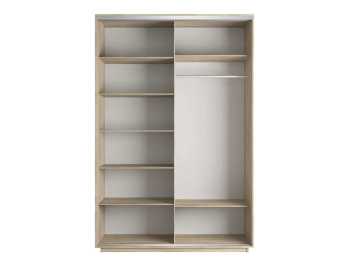 Шкаф-купе Экспресс 2-х дверный Фотопечать Шелк Стекла 120х60х240