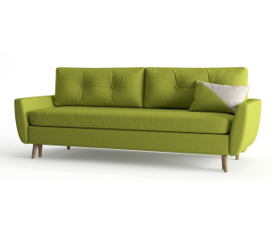 Диван-кровать Норфолк, независимый пружинный блок, рогожка