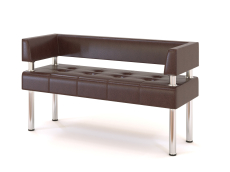 Офисные диваны, Офисный диван бизнес п-образный 150см