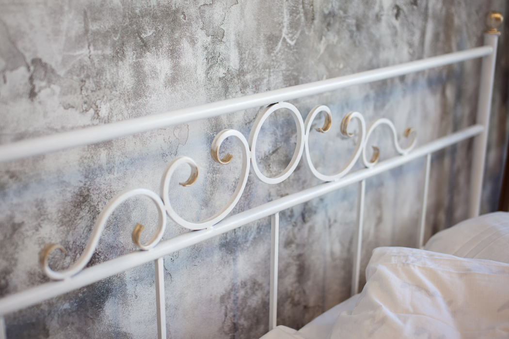 Кованые кровати, Кованая кровать Сандра1.6 с двумя спинками