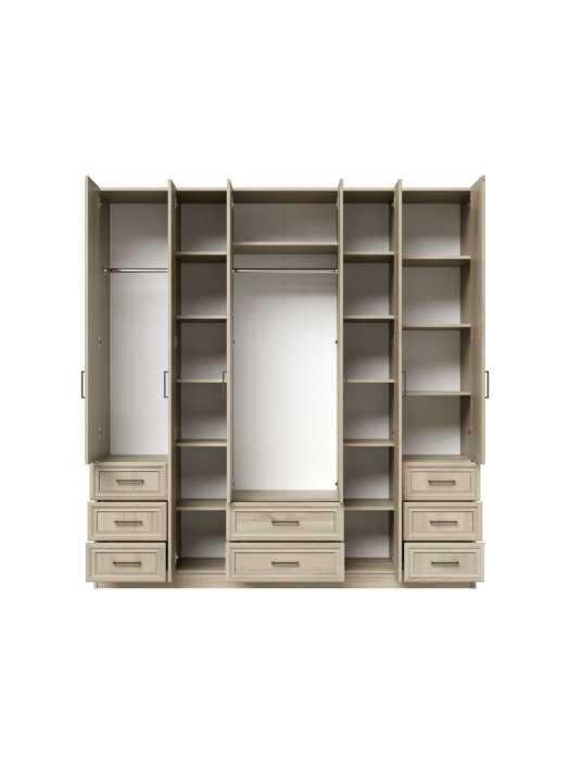 Для одежды, Шкаф распашной МДФ ШК-6/6