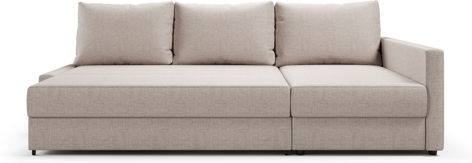 Диваны угловые в гостиную, Диван угловой Фрисби дельфин рогожка