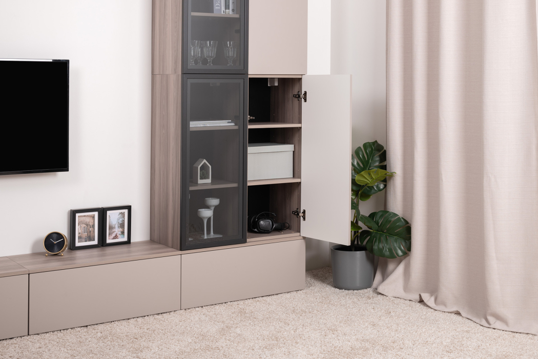 Настенные полки, Шкаф навесной Роквуд 16.322.01