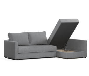 Диван угловой Фрисби дельфин, велюр