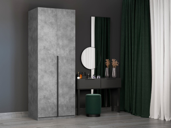 Шкаф Локер 2-х дверный (Гармошка) + модуль