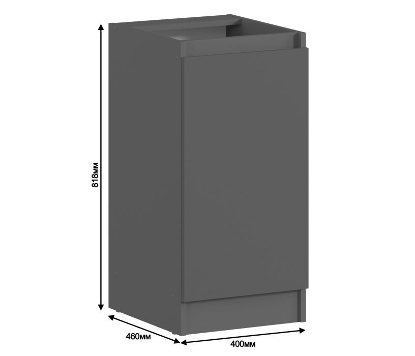 Леон, Леон стол 1 дв 40х82 см