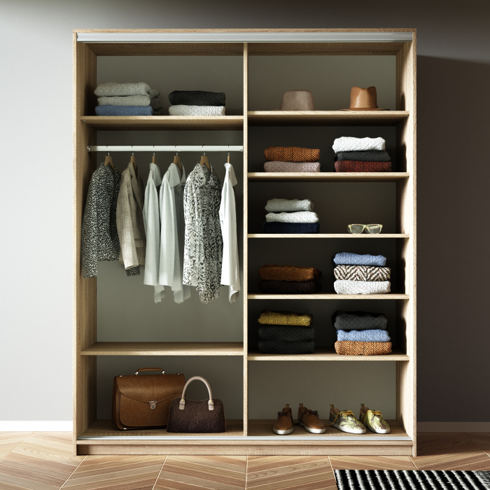 Шкафы-купе 2-х дверные, Шкаф-купе Прайм 2-х дверный Фотопечать Квадраты Стекла/Доводчики 160х57х230