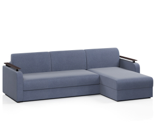 Диван-кровать угловой Марракеш дельфин,велюр