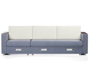 Диван-кровать Амур тик-так,велюр