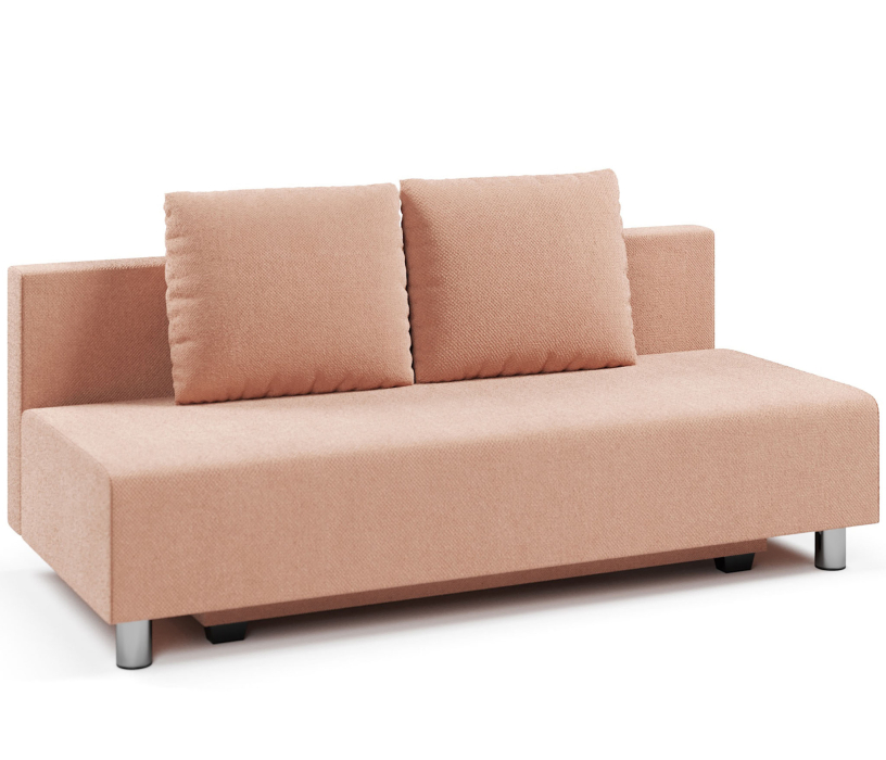 Диваны еврокнижки, Диван-кровать прямой Парма Комфорт еврокнижка,велюр