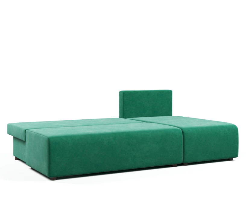 Диваны угловые, Угловой диван-кровать Каир (Комо, Крит), велюр