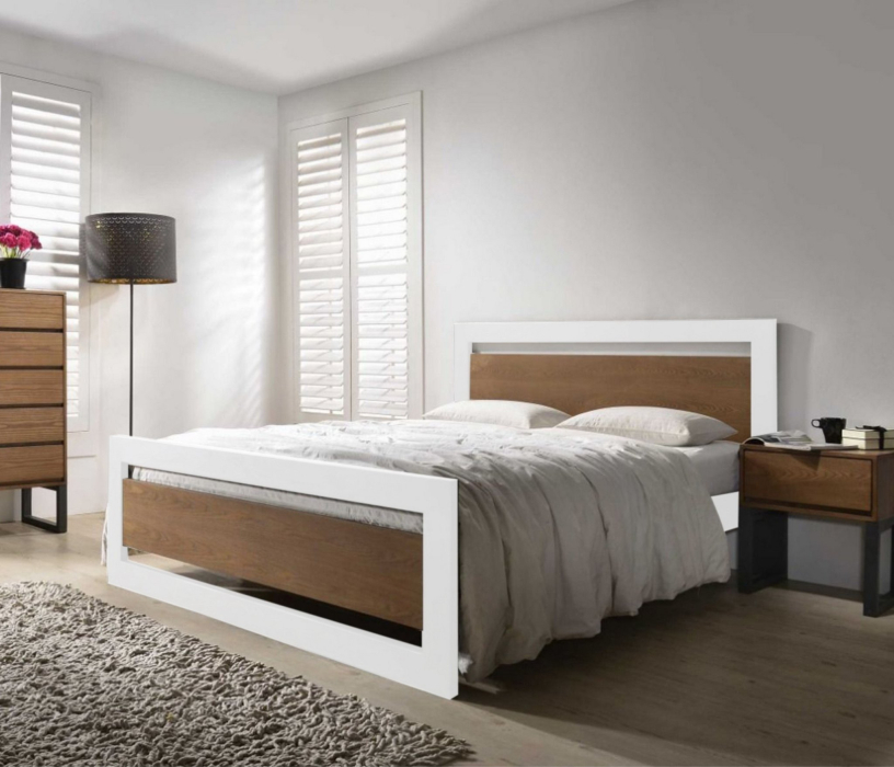 Кровати 160 см, Кровать в стиле лофт Чарльстон 1.6