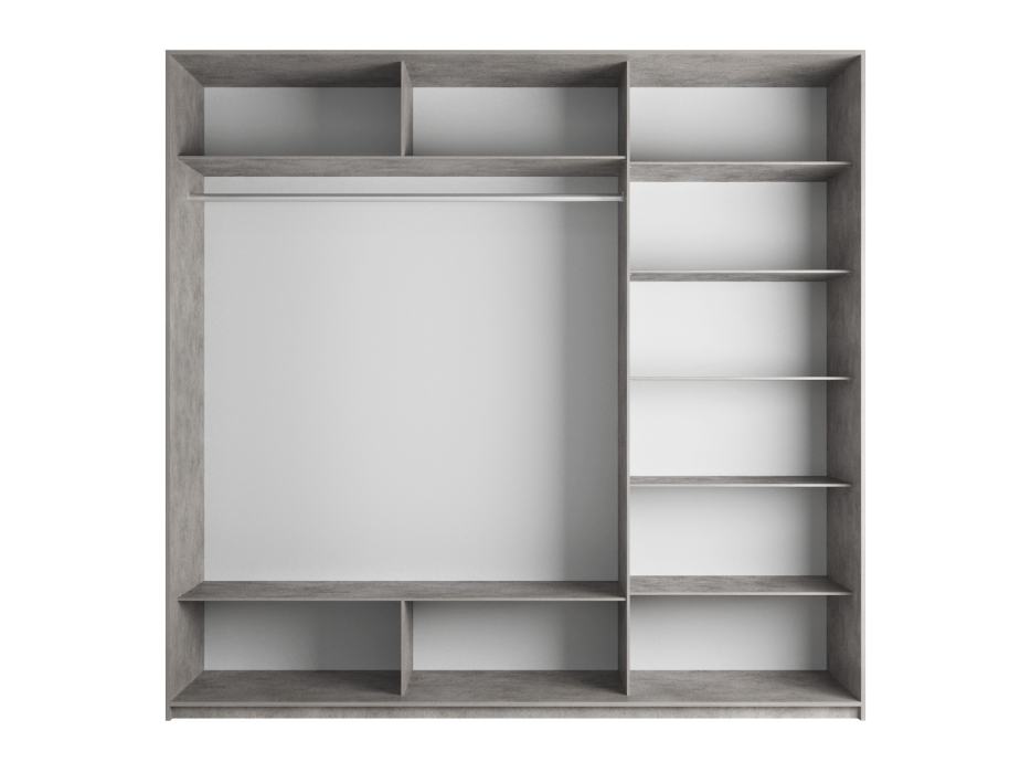 Шкафы-купе 3-х дверные, Шкаф-купе Прайм 3-х дверный Фотопечать Шелк Стекла/Доводчики 210х57х230