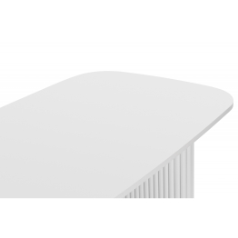 Деревянный стол Бавария 160*90 (белые ноги)