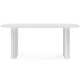 Деревянный стол Бавария 160*90 (белые ноги)