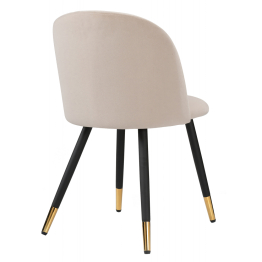 Стул Gabi black/gold