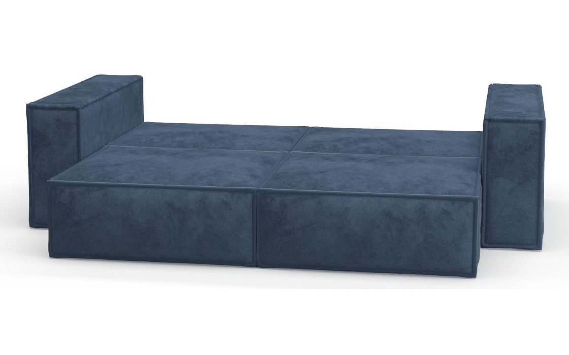 Диваны еврокнижки, Диван-кровать Loft, независимый пружинный блок, велюр