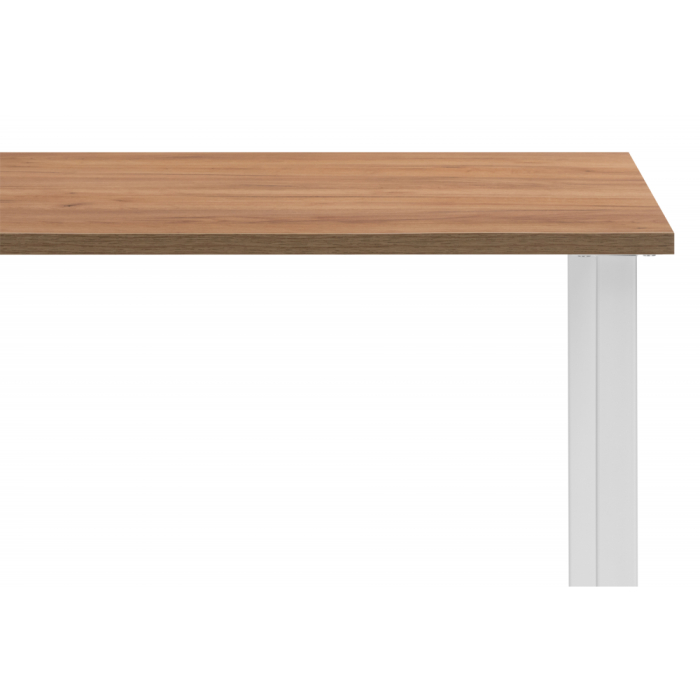 Обеденные столы, Деревянный стол Лиман 117 x 77 (белые ноги)