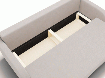 Прямой диван Оазис,еврокнижка,велюр