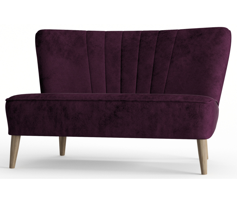 Дизайнерские диваны для гостиной, Диван прямой Зола, Велюр