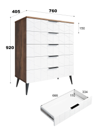 Комод Контемпо КТ-03
