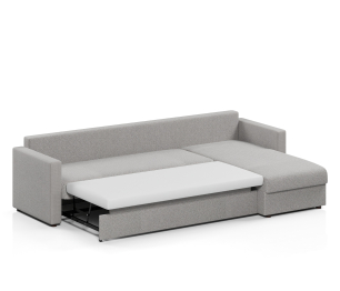 Диван-кровать угловой Дублин дельфин,велюр