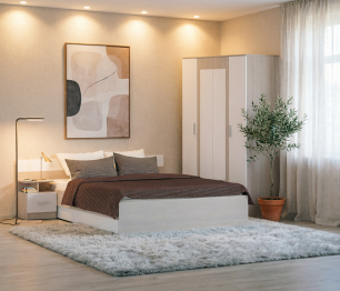 Уют СБ-2749/1 Комод Авиньон/Авиньон,Белый