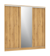 Шкафы-купе, Шкаф-купе 3-дв  Strike 2000 зеркало/лдсп  (в2105*ш2000*г595)