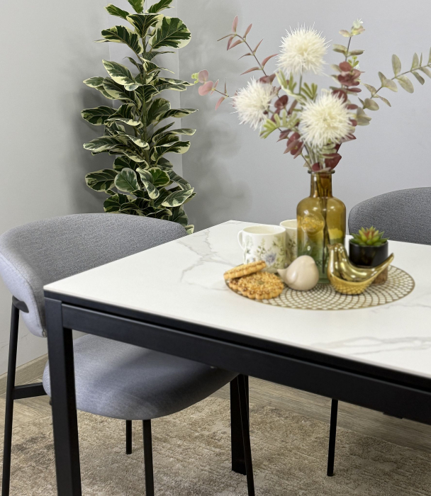 Обеденные столы, Стол Kenner LK900 раздвижной, керамика