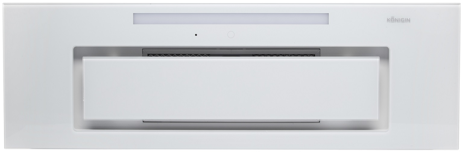 Вытяжки, Кухонная вытяжка Navi White Glass 90